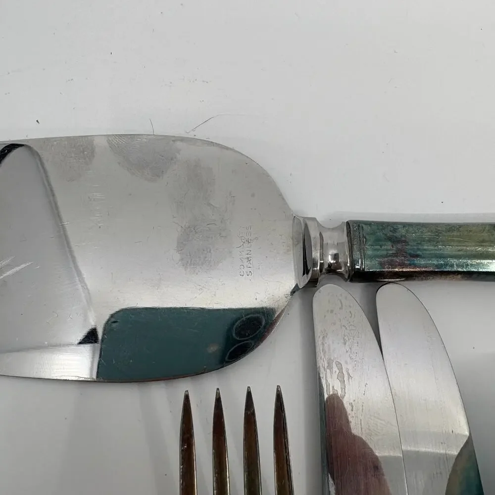 Vintage Silverplate Flatware Serving Utensils Lot Of 15 Community Plate Rogers